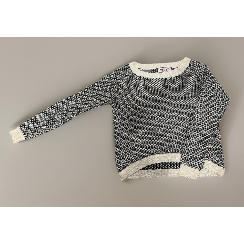oona & maud Anthropology Brand Sparkly Knit Sweater Sz M - Academia Coastal